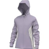 Mizuno Athletics Kadın Kapüşonlu Fermuarlı Sweatshirt Lila