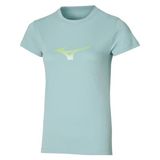 Mizuno Athletics Rb Tee Kadın Tişört Yeşil - Standart - XS - Çok Renkli