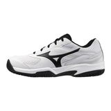 MIZUNO Break Shot 5 CC Erkek Tenis Ayakkabısı Beyaz / Siyah