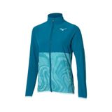 Mizuno Charge Printed Jacket Erkek Yağmurluk Mavi
