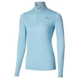 Mizuno Core Impulse Kadın Yarım Fermuarlı Uzun Kollu Tişört Mavi