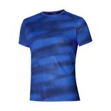 Mizuno Dryaeroflow Graphic Mavi Erkek T-shirt