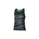 MIZUNO Dryaeroflow Graphic Tank Erkek Kolsuz Tişört Siyah