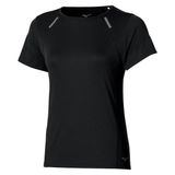 Mizuno Dryaeroflow Kadın Tişört Siyah - XS