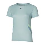 Mizuno Dryaeroflow Tee Kadın Tişört Yeşil - Çok Renkli - Standart