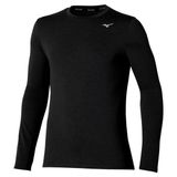 Mizuno Impulse Core Siyah Uzun Kollu Erkek T-Shirt