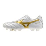 Mizuno Morelia 2 Japan Erkek Krampon Beyaz / Altın - Renkli