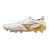 Mizuno Morelia Neo 4 Beta Elite Erkek Krampon Beyaz / Altın - Renkli