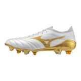 Mizuno Morelia Neo 4 Beta Japan Mix Erkek Krampon Beyaz / Altın