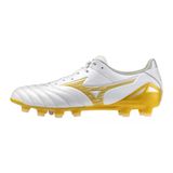 MIZUNO Morelia Neo 4 Pro Erkek Krampon Beyaz / Altın