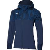 Mizuno Paris Athlete Hooded Jacket Kadın Yağmurluk Lacivert