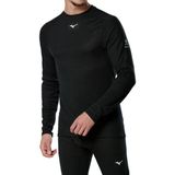 Mizuno Premium Merino Wool Crew Erkek Termal ve Yün Içlik Siyah - XL