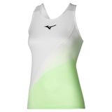 Mizuno Release Printed Tank Kadın Kolsuz Tişört Beyazyeşil