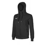 Mizuno Sweat Fermuarlı Kapüşonlu Erkek Sweatshirt Siyah