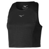 Mizuno Tech Light Crop Top Kadın Tişört Siyah