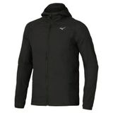 Mizuno Tech Light Hooded Jacket Erkek Yağmurluk Siyah