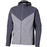 MIZUNO Tech Thermal Charge Erkek Kapüşonlu Yağmurluk Gri