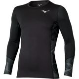 Mizuno Virtual Body G5 Crew Neck Erkek Termal Içlik Siyah