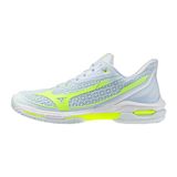 Mizuno Wave Exceed Tour 7 cc Kadın Tenis Ayakkabısı Beyaz / Sarı - Renkli
