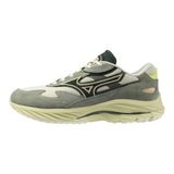 Mizuno Wave Rider Beta Unisex Günlük Giyim Ayakkabısı Gri / Beyaz - Renkli