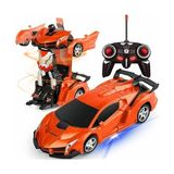 Mj Toys Ferrari Uzaktan Kumandalı Oyuncak Araba 22,5 cm 3+ Yaş İçin Robota Dönüşen Özellik