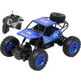 Mj Toys Full Fonksiyon 1:18 Off-Road Rc Araba 2.4ghz - Uzaktan Kumandalı Araba Off-Road Canavar Yarış Arabası Rock Crawler - Mavi