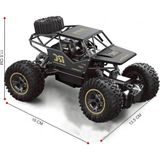 Mj Toys Full Fonksiyon 1:18 Off-Road Rc Araba 2.4ghz - Uzaktan Kumandalı Araba Off-Road Canavar Yarış Arabası Rock Crawler - Siyah