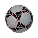 Mj Toys Futbol Topu 5 Numara Dikişli Futbol Topu - Beyaz - Kırmızı