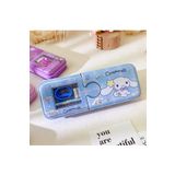MJ TOYS Kawaii Sanrio Kuromi Metal Kalem Kutusu Kırtasiye Seti Cinnamoroll Kuromi Kalemlik Hediye Seti