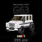 Mj Toys LEGO Teknik Mercedes G63 Brabus Arabası Mercedes G Kasa LEGO Araba Yapı Blok Oyuncak ARABA-265 Parça