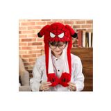 MJ TOYS Örümcekadam Şapka Kulakları Hareket Eden Şapka Işıklı Modlu Peluş Ironman Şapka Bere