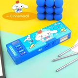 Mj Toys Sanrio Cinnamoroll Çok Fonksiyonlu Şifreli Kalem Kutusu Mavi Kuromi Tasarımlı Dayanıklı Malzeme