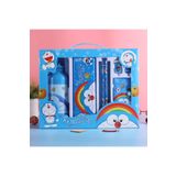 MJ TOYS Sanrio Doraemon Kırtasiye Seti Hediye Kutusu Okul Malzemeleri Kuromi Doraemon Kırtasiye Seti 8 Parça
