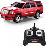 Mj Toys Uzaktan Kumandalı Escalade Cadillac Full Fonksiyon Kumandalı Araba Kumandalı Jip 1/24 - Kırmızı