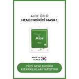 MjCare Aloe Vera Özlü Kağıt Yüz Maskesi 1 Adet – Tüm Cilt Tipleri İçin Yoğun Nemlendirici ve Rahatlatıcı Bakım
