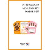 Mjcare El Peeling ve Nemlendirici Maske Seti - 2 Aşamalı Yoğun El Yenileme Seti - [d]