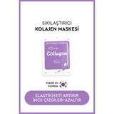 MjCare Kolajen İçeren Kağıt Yüz Maskesi 8 ml Sıkılaştırıcı Nemlendirici Tüm Cilt Tipleri İçin Tek Kullanımlık