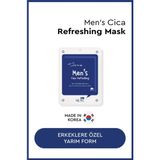 Mjcare Men\'s Cica Refreshing Mask - Erkeklere Özel Canlandırıcı Yarım Yüz Maskesi