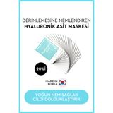 Mjcare On Hyaluronic Acid Mask - Hyalüronik Asit Özlü Yüz Maskesi 20'li