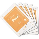 MJCARE On Pearl Mask 5'li - İnci Özlü Aydınlatıcı ve Işıltı Veren Yüz Maskesi