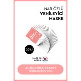 Mjcare On Pome Granate Mask - On Nar Özlü Yüz Maskesi 20'li