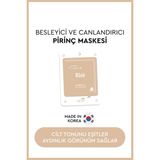 Mjcare On Rice Extract Mask - Pirinç Özlü Aydınlatıcı ve Nemlendirici Yüz Maskesi