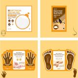 MjCare Peeling Seti Normal Ciltler İçin Yüz, El ve Ayak Bakım Ürünleri 7 g - 1