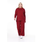 MJORA Triko Örme Pantolon&Tunik Rahat Kalıp Takım