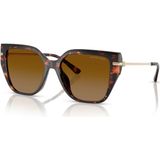 Mk 2231U 40319P 54 Michael Kors St. Barths Polarize Güneş Gözlüğü - Havana Kahve