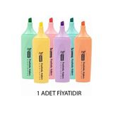 Mk 605 Pastel Fosforlu Işaret Kalemi - Sarı