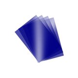 MK Ambalaj Renkli Asetat Kağıdı Pvc 250 Micron A4 Mavi 5'li