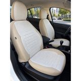 Mk Express Bmw 1 Serisi 116 Uyumlu Mask Deri Detaylı Oto Koltuk Kılıfı Bej Renk