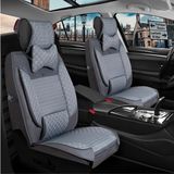 Mk Express peugeot 307 Uyumlu Ön Arka 5 Li Set London Serisi Oto Koltuk Kılıfı Füme Renk