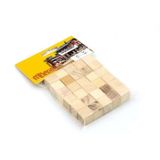 Mk Model 15x15 mm 30'lu Ihlamur Maket Ahşap Küp
